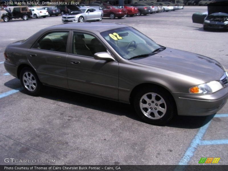 Driftwood Mica / Beige 2002 Mazda 626 LX