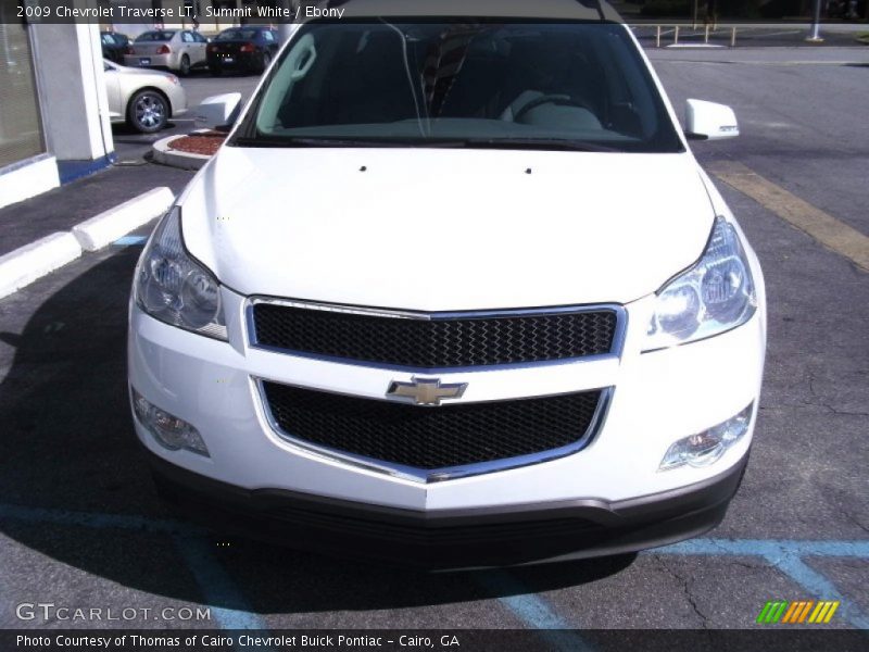 Summit White / Ebony 2009 Chevrolet Traverse LT