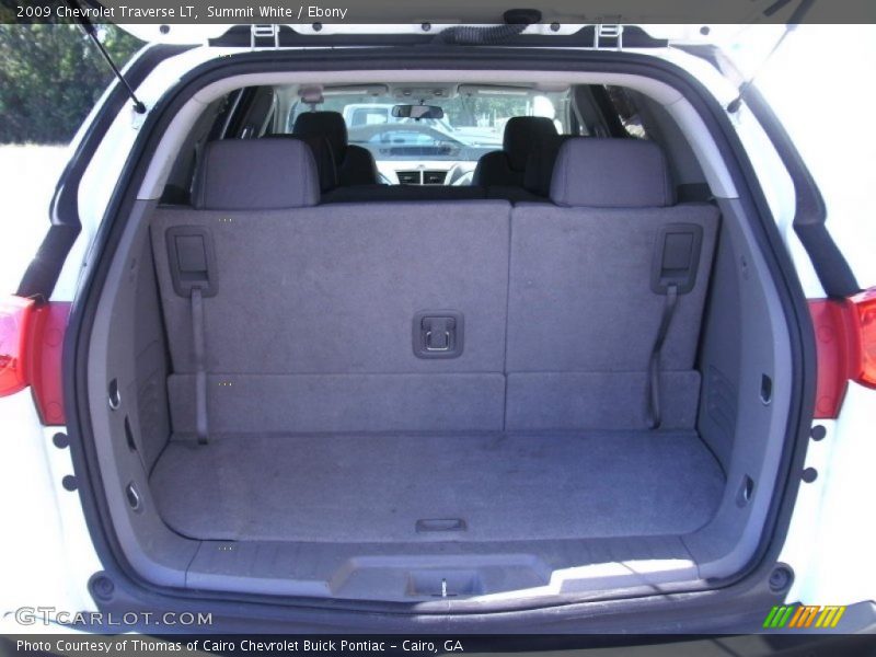 Summit White / Ebony 2009 Chevrolet Traverse LT