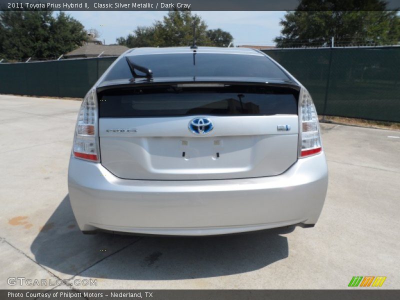 Classic Silver Metallic / Dark Gray 2011 Toyota Prius Hybrid II