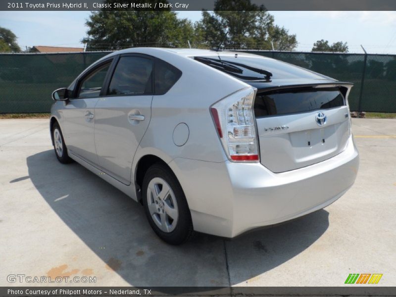Classic Silver Metallic / Dark Gray 2011 Toyota Prius Hybrid II