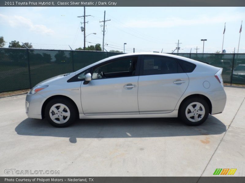 Classic Silver Metallic / Dark Gray 2011 Toyota Prius Hybrid II