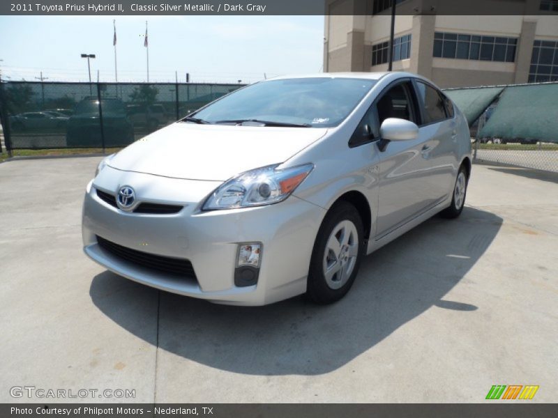 Classic Silver Metallic / Dark Gray 2011 Toyota Prius Hybrid II