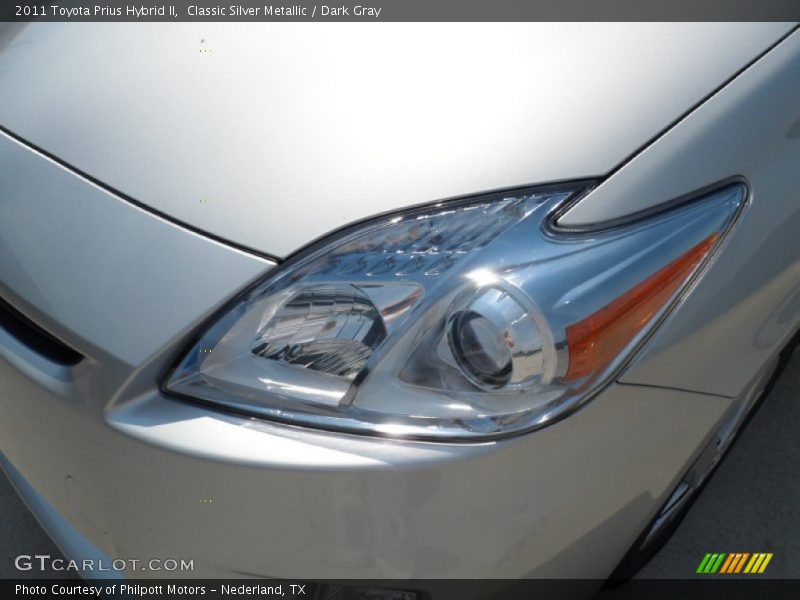 Classic Silver Metallic / Dark Gray 2011 Toyota Prius Hybrid II