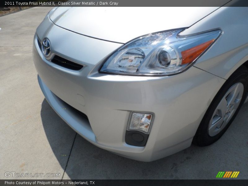 Classic Silver Metallic / Dark Gray 2011 Toyota Prius Hybrid II