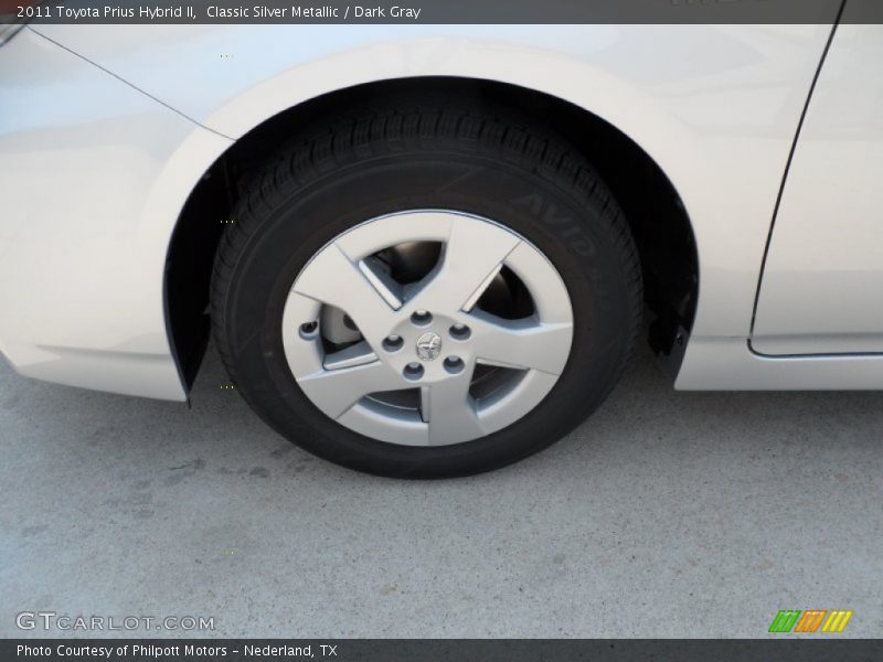 Classic Silver Metallic / Dark Gray 2011 Toyota Prius Hybrid II