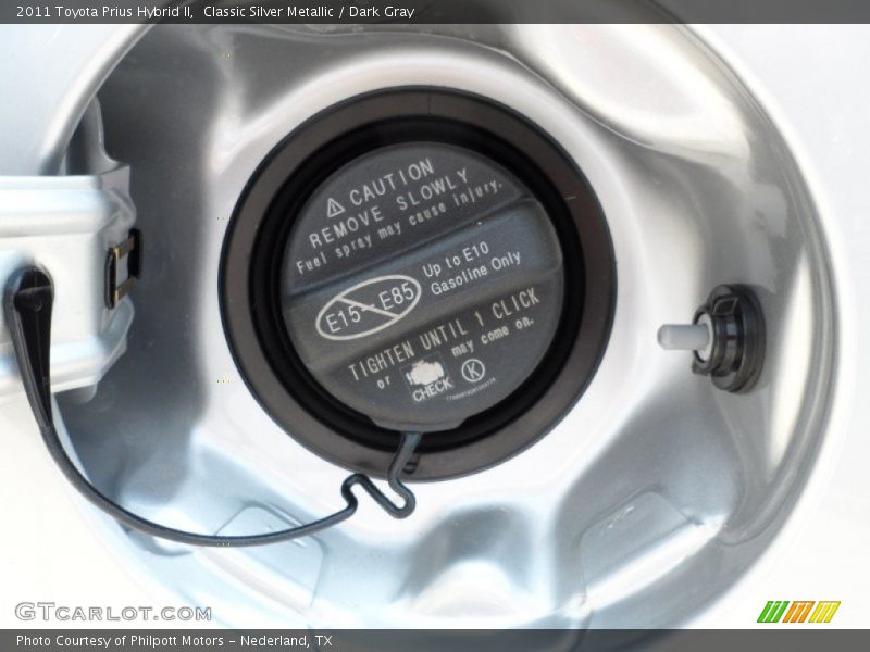 Classic Silver Metallic / Dark Gray 2011 Toyota Prius Hybrid II