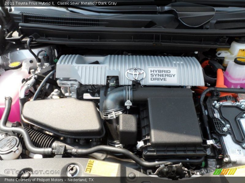 Classic Silver Metallic / Dark Gray 2011 Toyota Prius Hybrid II