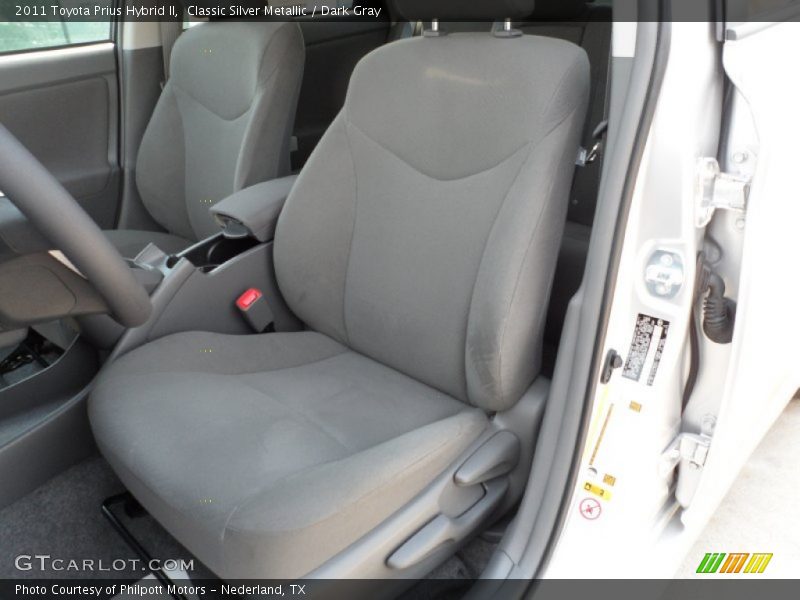Classic Silver Metallic / Dark Gray 2011 Toyota Prius Hybrid II
