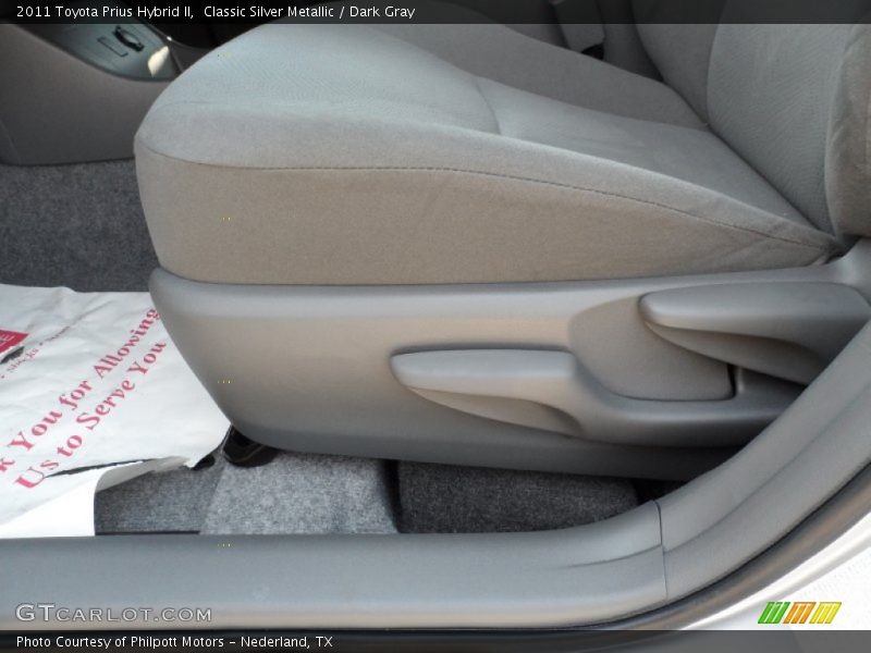 Classic Silver Metallic / Dark Gray 2011 Toyota Prius Hybrid II