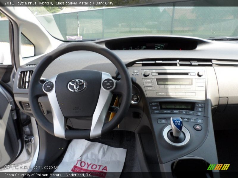 Classic Silver Metallic / Dark Gray 2011 Toyota Prius Hybrid II
