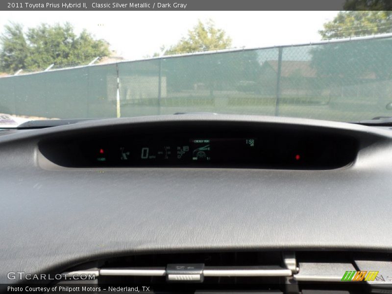 Classic Silver Metallic / Dark Gray 2011 Toyota Prius Hybrid II