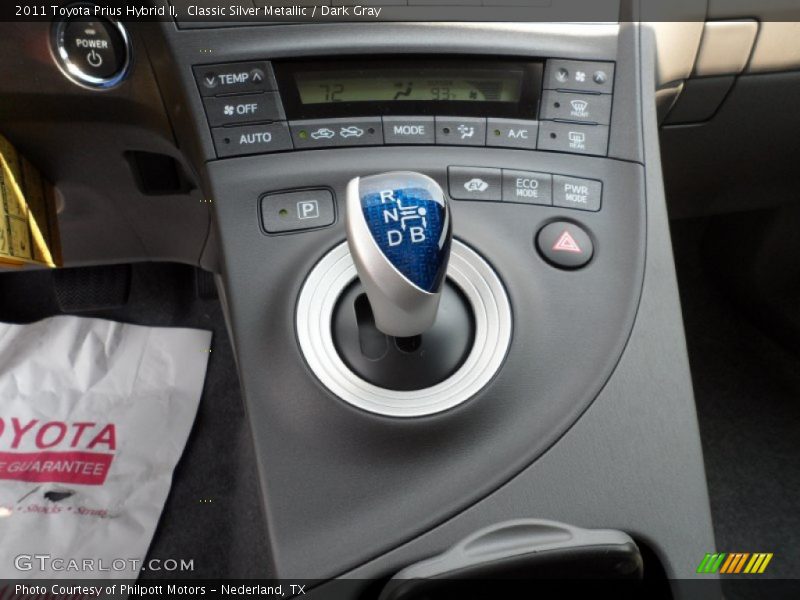 Classic Silver Metallic / Dark Gray 2011 Toyota Prius Hybrid II