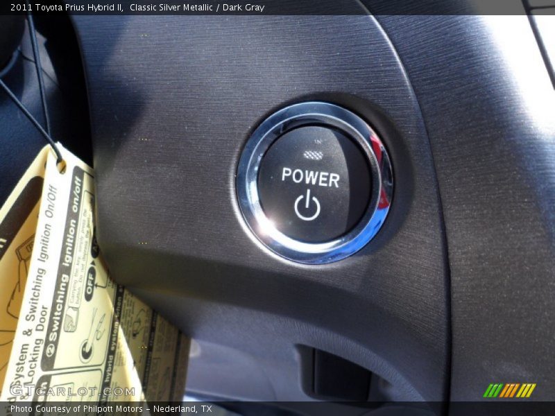 Classic Silver Metallic / Dark Gray 2011 Toyota Prius Hybrid II