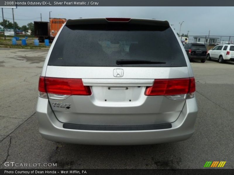 Silver Pearl Metallic / Gray 2008 Honda Odyssey EX-L