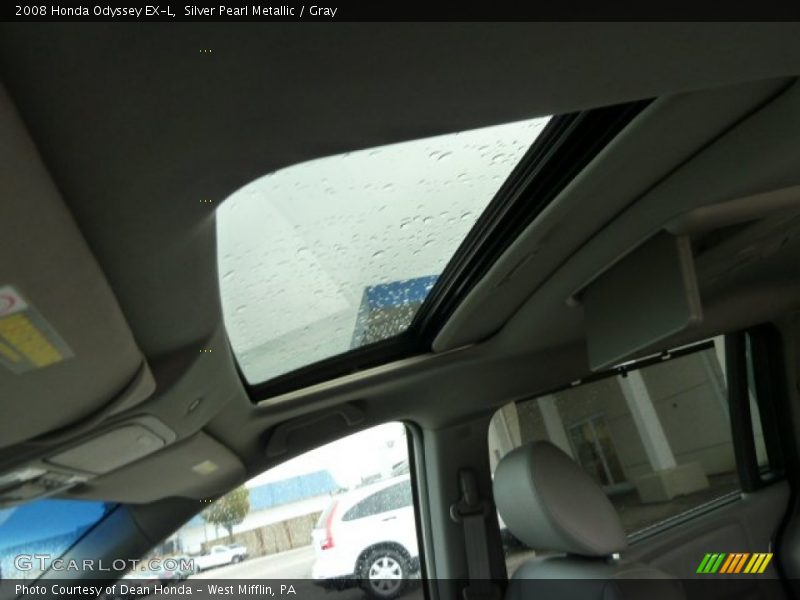 Silver Pearl Metallic / Gray 2008 Honda Odyssey EX-L