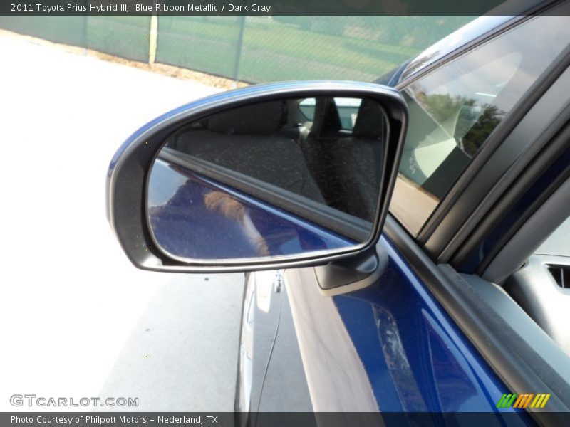 Blue Ribbon Metallic / Dark Gray 2011 Toyota Prius Hybrid III