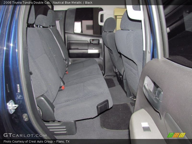 Nautical Blue Metallic / Black 2008 Toyota Tundra Double Cab