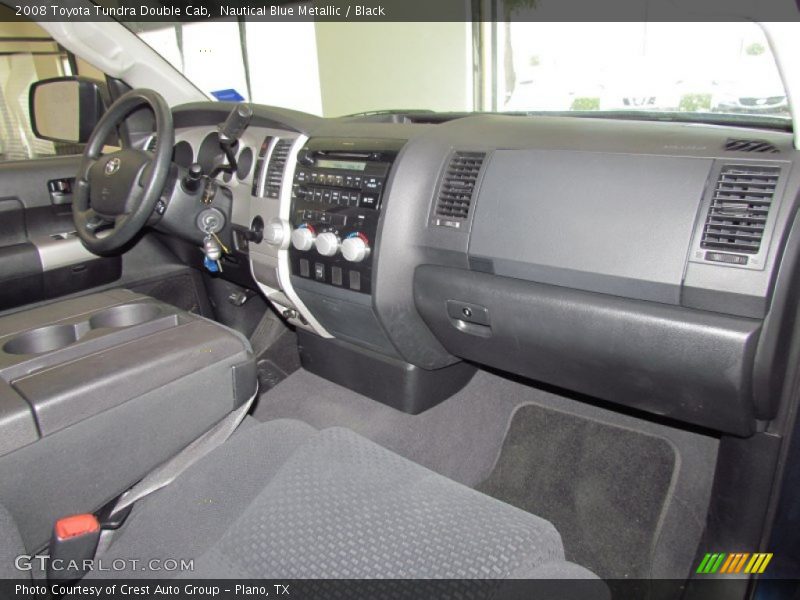 Nautical Blue Metallic / Black 2008 Toyota Tundra Double Cab