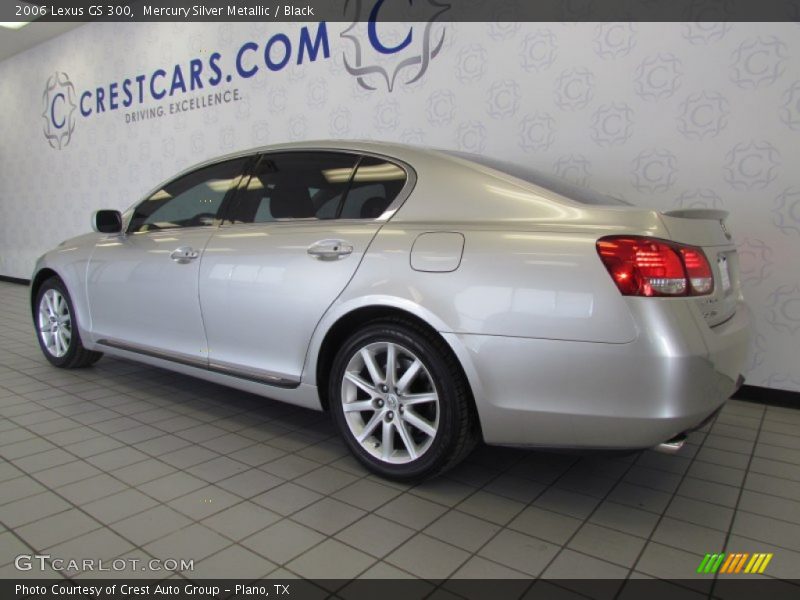 Mercury Silver Metallic / Black 2006 Lexus GS 300