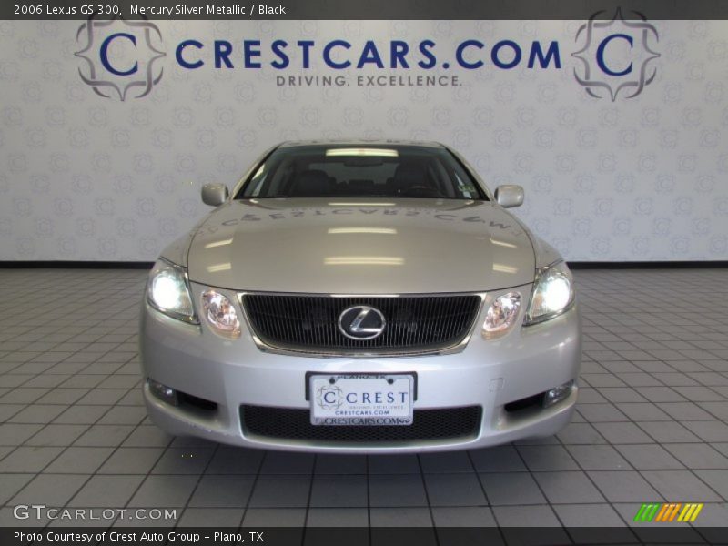 Mercury Silver Metallic / Black 2006 Lexus GS 300