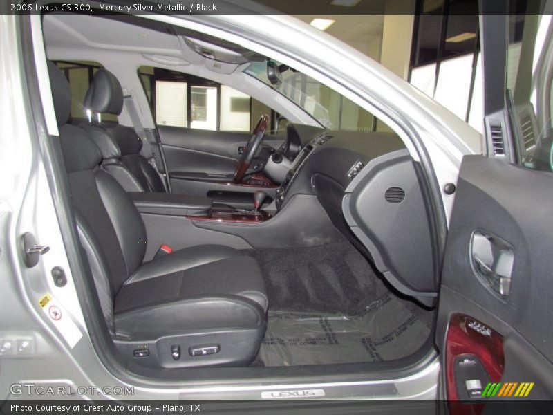 Mercury Silver Metallic / Black 2006 Lexus GS 300