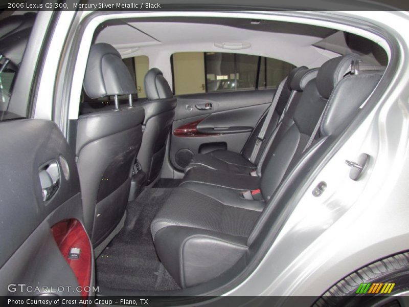 Mercury Silver Metallic / Black 2006 Lexus GS 300