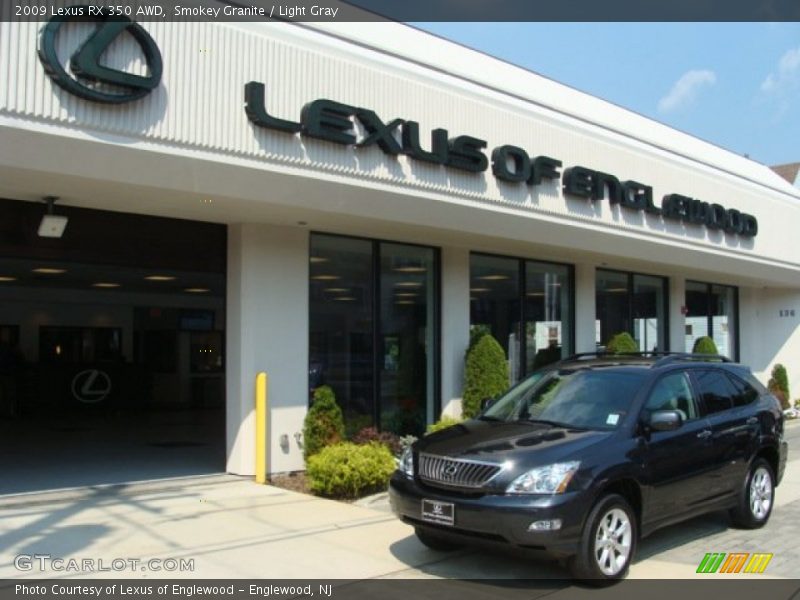 Smokey Granite / Light Gray 2009 Lexus RX 350 AWD