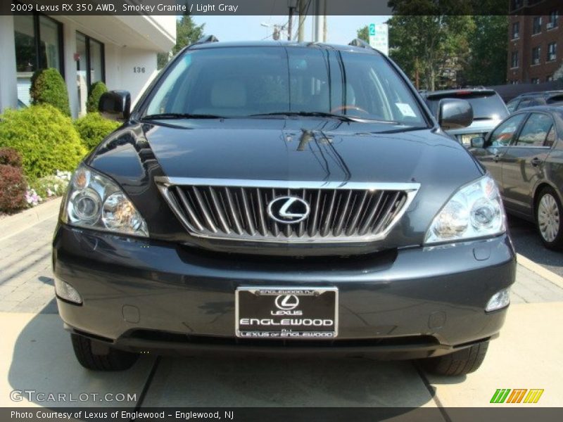 Smokey Granite / Light Gray 2009 Lexus RX 350 AWD