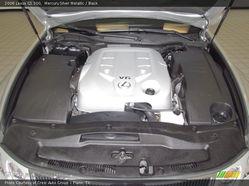Mercury Silver Metallic / Black 2006 Lexus GS 300