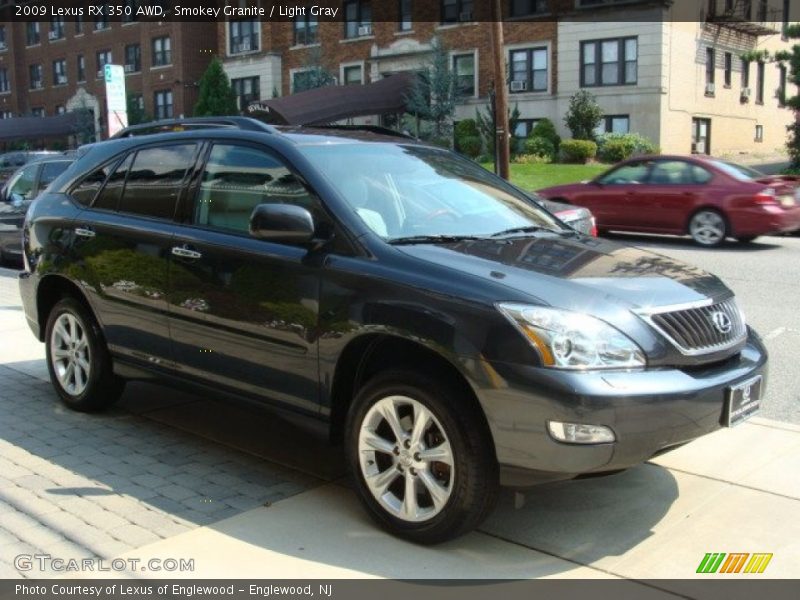 Smokey Granite / Light Gray 2009 Lexus RX 350 AWD
