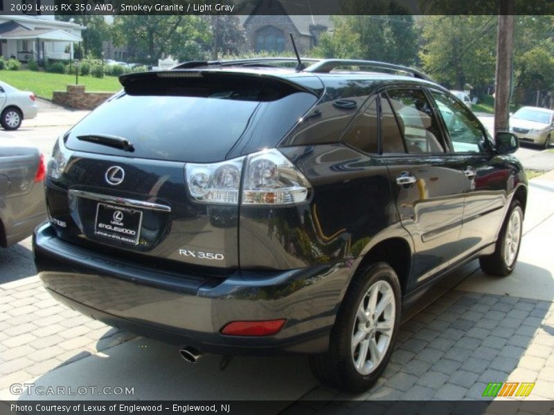 Smokey Granite / Light Gray 2009 Lexus RX 350 AWD