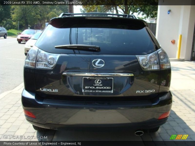 Smokey Granite / Light Gray 2009 Lexus RX 350 AWD