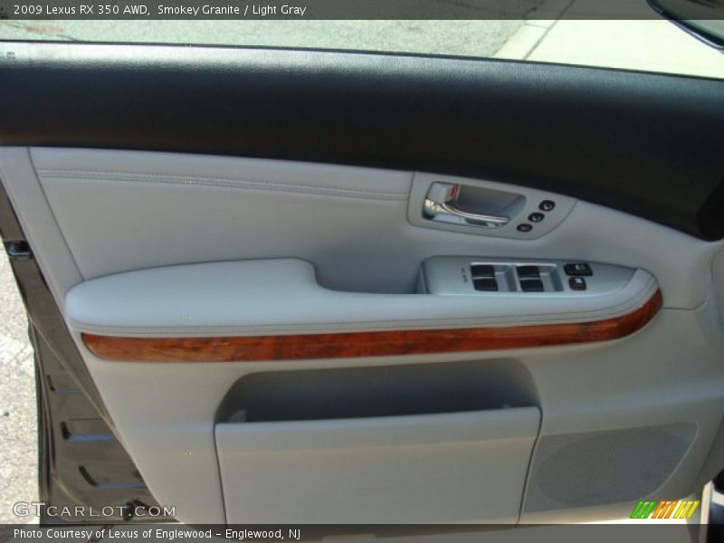 Smokey Granite / Light Gray 2009 Lexus RX 350 AWD