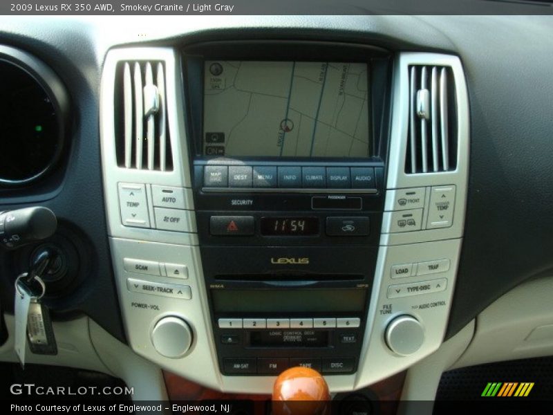 Smokey Granite / Light Gray 2009 Lexus RX 350 AWD