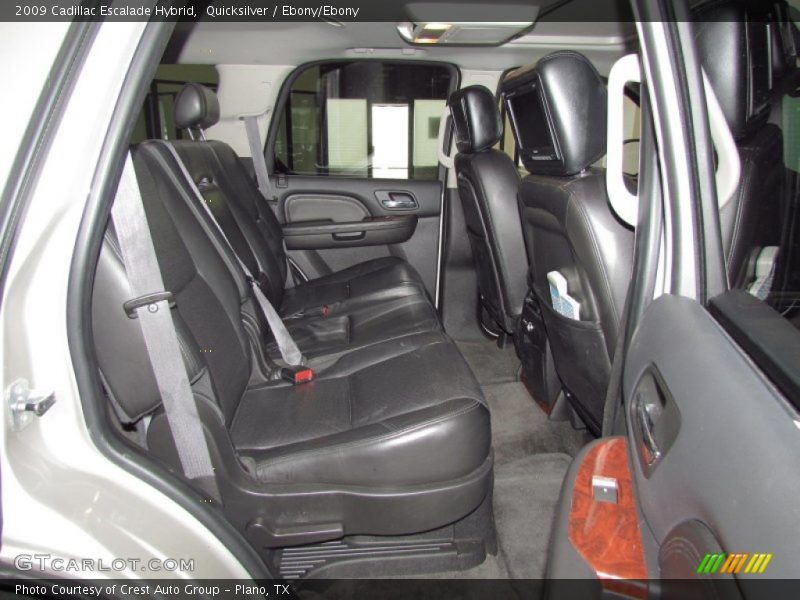 Quicksilver / Ebony/Ebony 2009 Cadillac Escalade Hybrid