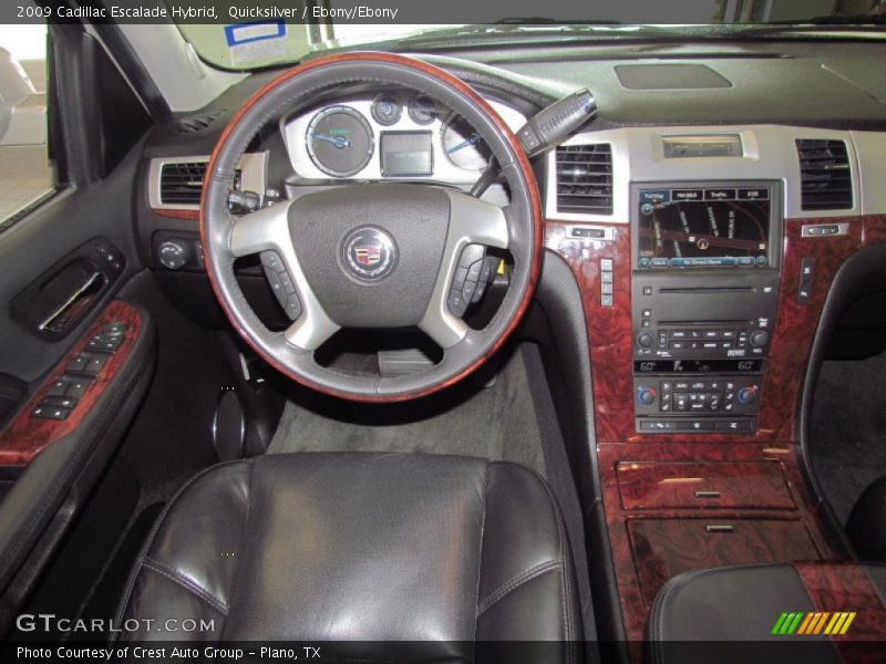 Dashboard of 2009 Escalade Hybrid