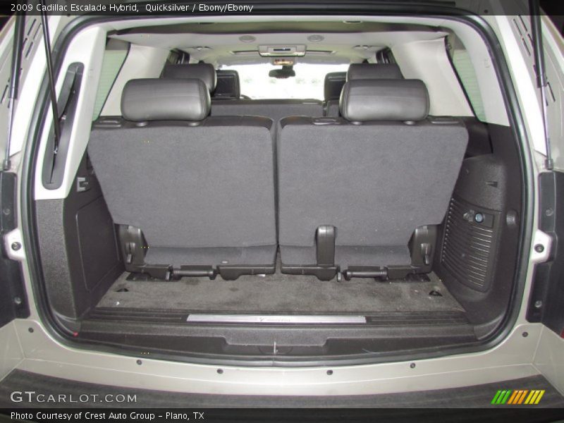Quicksilver / Ebony/Ebony 2009 Cadillac Escalade Hybrid