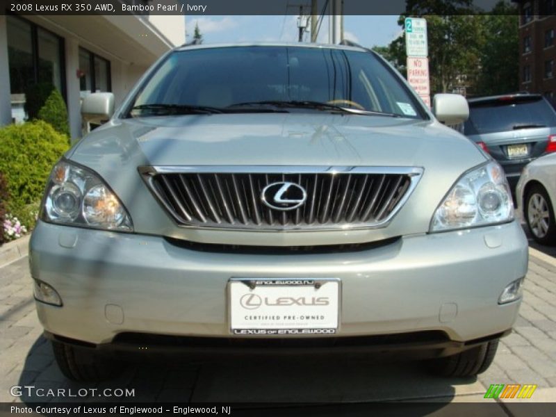 Bamboo Pearl / Ivory 2008 Lexus RX 350 AWD