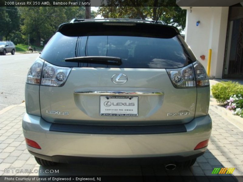 Bamboo Pearl / Ivory 2008 Lexus RX 350 AWD
