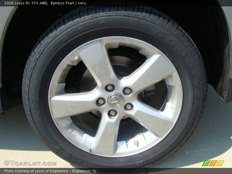Bamboo Pearl / Ivory 2008 Lexus RX 350 AWD