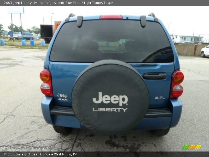 Atlantic Blue Pearl / Light Taupe/Taupe 2003 Jeep Liberty Limited 4x4