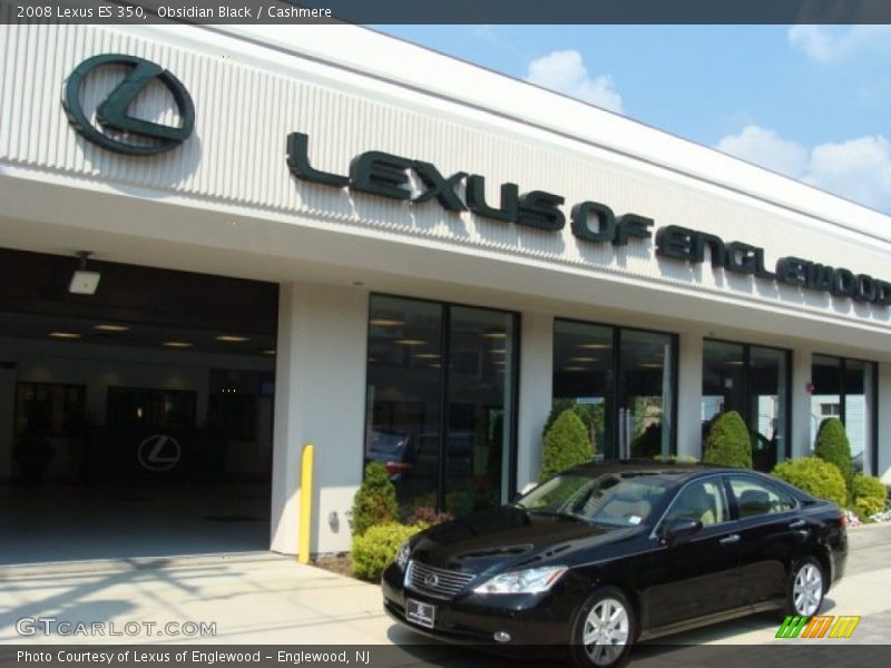 Obsidian Black / Cashmere 2008 Lexus ES 350
