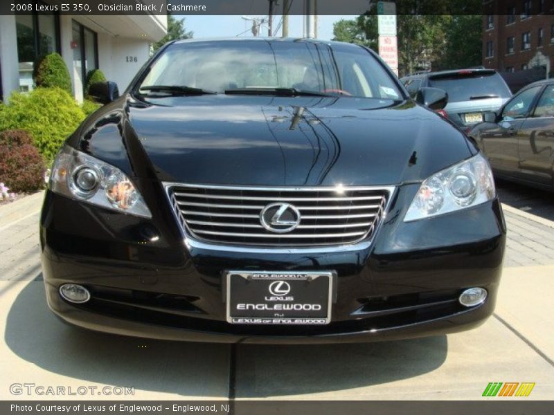 Obsidian Black / Cashmere 2008 Lexus ES 350