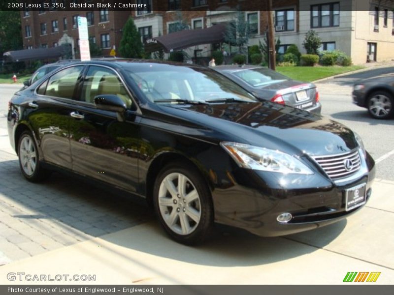 Obsidian Black / Cashmere 2008 Lexus ES 350
