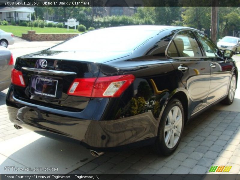 Obsidian Black / Cashmere 2008 Lexus ES 350