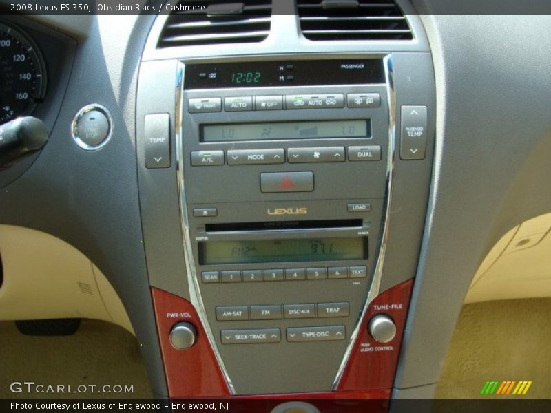 Obsidian Black / Cashmere 2008 Lexus ES 350