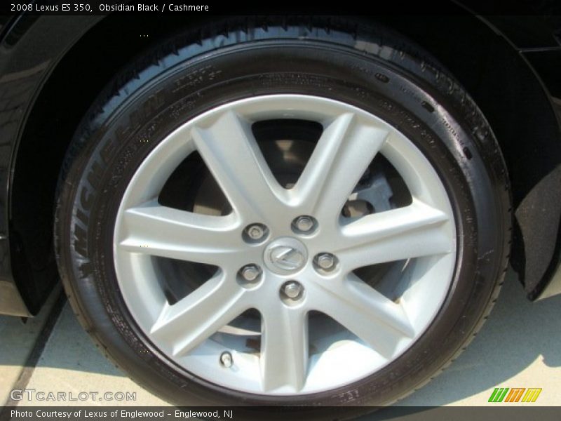Obsidian Black / Cashmere 2008 Lexus ES 350
