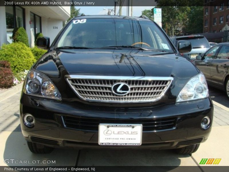 Black Onyx / Ivory 2008 Lexus RX 400h AWD Hybrid