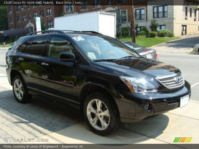 Black Onyx / Ivory 2008 Lexus RX 400h AWD Hybrid